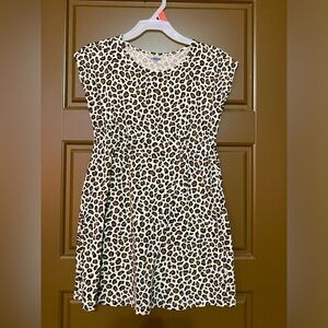 Cheetah Print Girls Dress